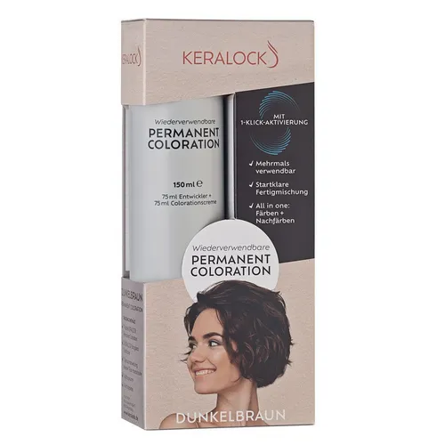 Keralock Coloration Wiederverwendbare Haarfarbe