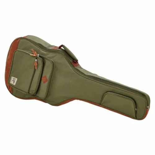 Ibanez IAB541-MGN Powerpad Gigbag - Taschen für Westerngitarren; hochwertiger Gigbag mit 15mm Polsterung, stoßdämpfendem Powerpad und 4 praktischen Zubehörfächern für optimalen Schutz und Komfort.