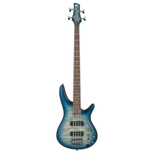 Ibanez Standard SR400EQM-SCB Stained Cosmic Blue - E-Bass