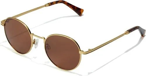 Hawkers MOMA Sonnenbrille polarized #gold havana - Sportbrillen mit polarisierten Gläsern für optimalen UV-Schutz und klare Sicht, perfekt für Outdoor-Aktivitäten.