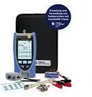 TREND NETWORKS VDV II Plus BT Kabeltester (R158008) - Mess- & Prüfgeräte mit großem 2,9 Zoll Display und Hintergrundbeleuchtung für präzise Kabeltests und einfache Handhabung.