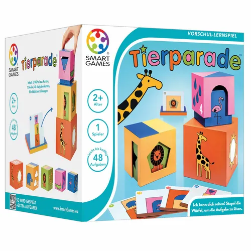 Smart Games Tierparade Peek-a-zoo