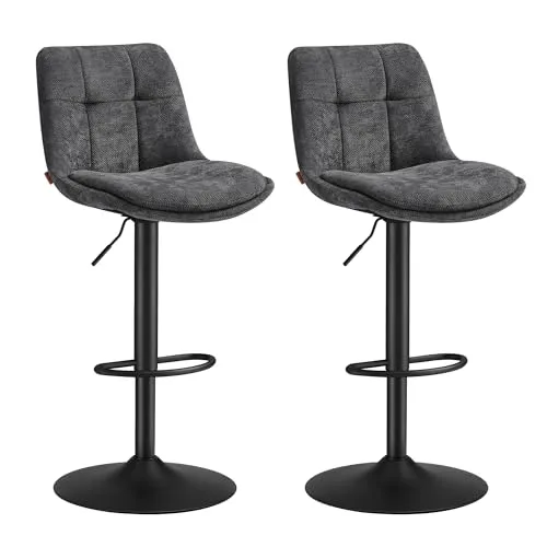 Hocker & Barhocker Grau von VASAGLE