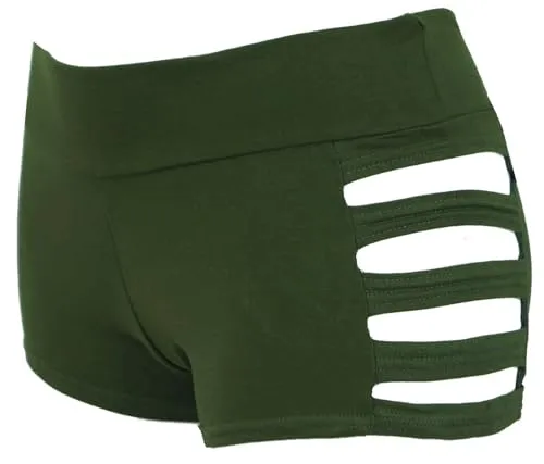 GURU SHOP Goa Pantys, Psytrance Hotpants, Shorts von Guru-Shop