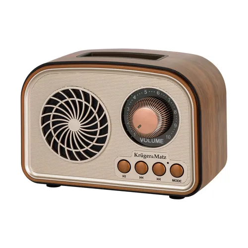 Tragbares Radio Bluetooth AUX microSD eingebauter wiederaufladbarer Akku