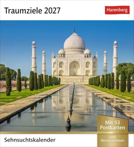 Traumziele Sehnsuchtskalender 2027 von Harenberg