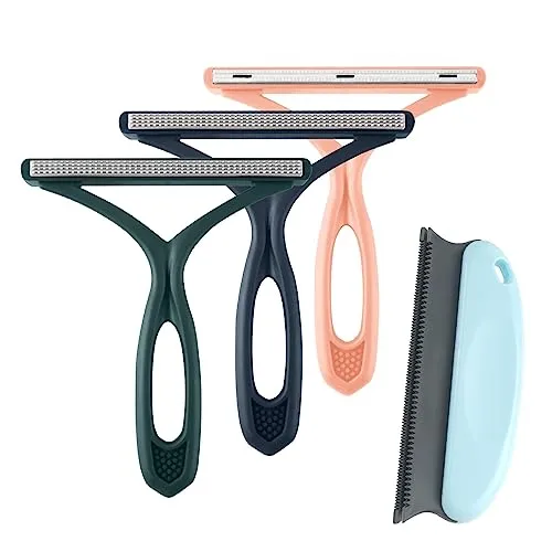 StüCk Magische Pfoten FusselbüRste Katzenhaarentferner Tierhaar Entferner Fusselentferner Tierhaarentferner BüRste Hundehaare Entfernen Hundehaarentferner Zum Weben Von MäNteln, Teppichen, Sofa 4