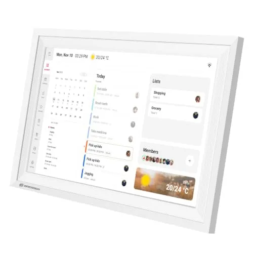Bresser Digitaler Kalender 10,1 Zoll Touchscreen von BRESSER