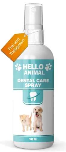 HelloAnimal® DENTAL SPRAY für Hunde und Katzen – Zahnsteinentferner