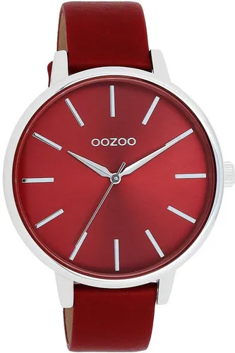 OOZOO Quarzuhr C11299 in rot von OOZOO