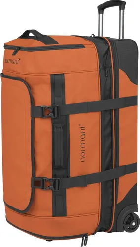 normani Reisetasche Reisetrolley Samara, 100-120 L, orange in orange von normani