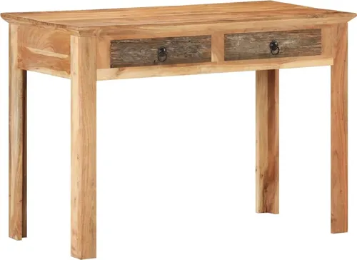 vidaXL Schreibtisch 110x50x75 cm aus recyceltem Massivholz