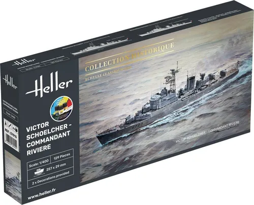 Heller 1:400 57015 STARTER KIT Victor Schoelcher von HELLER