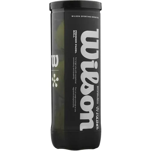 Wilson Balls For Padel Premier Padelx3 (WR8908401+)