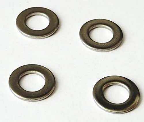 Stück Unterlegscheiben DIN 125-13,0mm für M12 - Form A - A2 Edelstahl - Beilagscheiben - V2A (10, für M12) 10