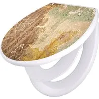 banjado WC-Sitz Alte Tapeten mit Kindersitz