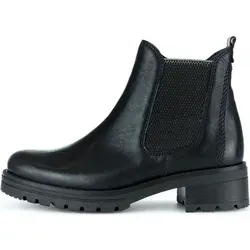 GABOR Chelsea Boots Damen schwarz 38,5 - Schwarz - 38,5