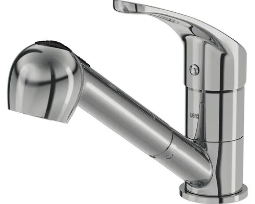 Küchenarmatur Lenz KELA chrom glänzend 44840302 - Hochwertige Armatur aus glänzendem Chrom, ideal für moderne Küchen. Für einfache Handhabung und stilvolles Design.