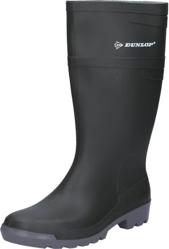 Dunlop Protective Footwear W486711 – Dunkelgrün/Grau, Größe 45 EU - Herren Industrie & Handwerk Gummistiefel aus hochwertigem PVC-Material, bieten zuverlässigen Schutz vor Feuchtigkeit und Schmutz, ideal für den täglichen Gebrauch.