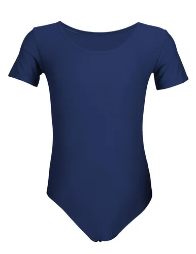 Aquarti Turnanzug Aquarti Mädchen Gymnastikanzug Kurzarm Ballett Trikot