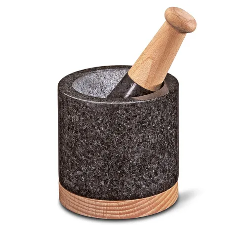 Mörser & Stößel Schwarz von Cilio