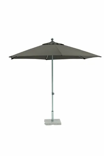 Kettler Sonnenschirm Easy Push – 3 Meter runder Balkonschirm mit UV-Schutz 50+ - Sonnenschirme: Witterungsbeständiger 3 Meter Schirm, ideal für Balkon und Terrasse, mit einfacher Push-up Bedienung und manueller Neigungsverstellung für optimalen Sonnenschutz.