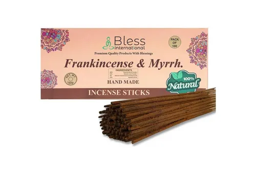 LuxusKollektion Räucherstäbchen-Halter Frankincense & Myrrh – 100 Sticks