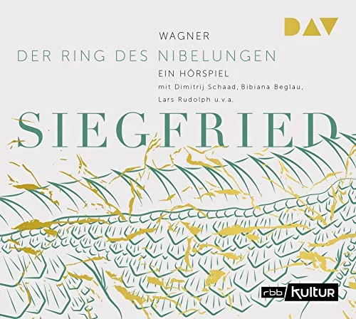 Siegfried. Der Ring des Nibelungen 3: Hörspiel mit Dimitrij Schaad, Bibiana Beglau, Lars Rudolph u.v.a. (1 CD)