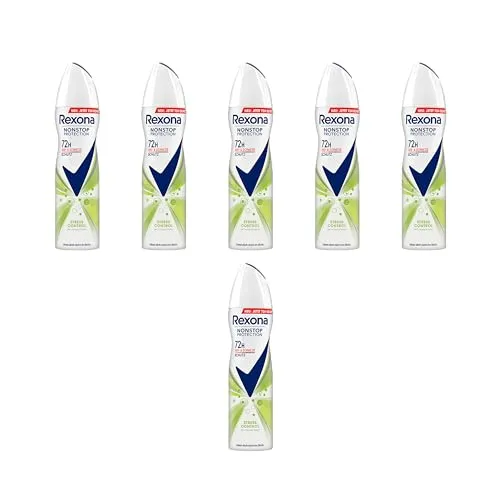 Rexona Nonstop Protection Deospray Stress Control 6x150ml von Rexona