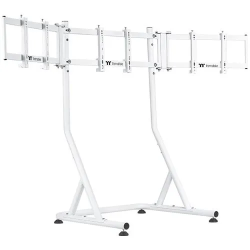 Thermaltake Triple Monitor Stand for Cockpit Weiß von Thermaltake