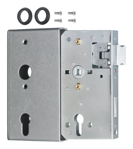 Alberts 417031 Schlosskasten - Einsteckschlösser aus verzinktem Stahl mit idealen Abmessungen für Sicherheit und Langlebigkeit - perfekt für hochwertige Türlösungen.