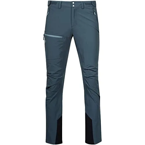 Bergans Breheimen Softshell M Pants Blau - Leichte atmungsaktive Herren Wanderhose, Größe XXL - Farbe Orion Blue