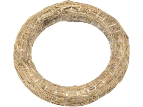 Glorex Strohkranz natur, Ø 30 cm