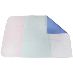 Medi-Inn Bettschutzauflage waschbar 90 cm x 85 cm grün 5-lagig mit Flügel / 1 Stück