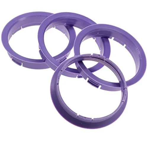 4X Zentrierringe 64,0 x 60,1 mm lila Felgen Ringe Made in Germany