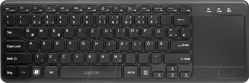 Produktbild LogiLink Wireless Keyboard 2.4 GHz mit Touchpad
