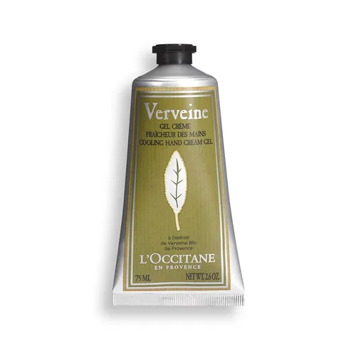 L'Occitane Verveine Handcream 75 ml - Nagelpflege-Öle, nährende Handcreme mit erfrischendem Verveine-Duft für geschmeidige und weiche Hände.