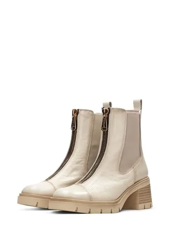 Hispanitas Hi243636 Beige 41 EU - Elegante Botines für Frauen - Wanderschuhe in stilvollem Beige, ideal für komfortable Abenteuer in der Natur.