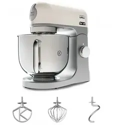 Kenwood kMix KMX750ACR - Multifunktions-Küchenmaschine mit Planetenrührwerk - Küchenmaschine mit 5L Edelstahl-Schüssel, 1000W Leistung und ideal für die Zubereitung von Teigen wie Brot, Pizza und Gebäck. Perfekt für kreative Kochabenteuer!