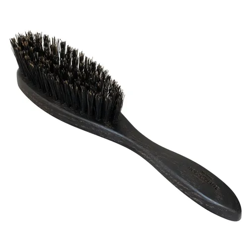 Holz-Leute Haarbürste Haarbürste Wildschweinborsten Raucheiche, Langhaarbürste, feste Borste, natürliche Haarpflege, Made in Germany