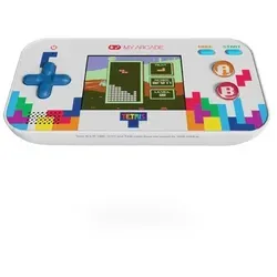 My Arcade - Gamer V Pro Tetris Mini Konsole - Konsolen: Tragbare Retro-Minikonsole mit 300 klassischen Spielen, ideal für Nostalgiker und Gaming-Enthusiasten.