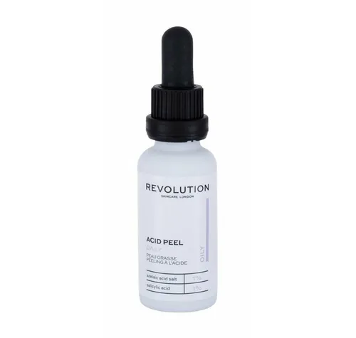 Revolution Skincare Oily Haut Peeling Solution (30ml) - Gesichtsreiniger & -wasser, dermatologisch getestet und ohne Parabene, ideal für eine gründliche Reinigung und Pflege aller Hauttypen.