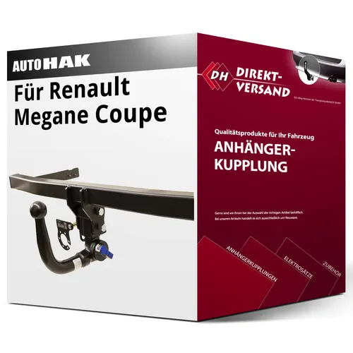 Abnehmbare Anhängerkupplung Auto Hak für Renault Megane Fliessheck