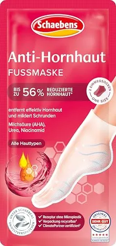SCHAEBENS Anti-Hornhaut Fußmaske 2 St