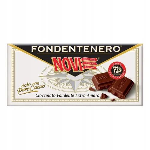Fondentenero 72% Schokolade 100g - Novi