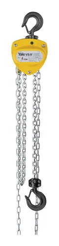 Yale Stirnradflaschenzug 3m VS III, 500-1 - N04200124 - Hebezeuge, leistungsstarker Stirnradflaschenzug mit einer Tragkraft von 500 kg und einer Hubhöhe von 3 m, ideal für vielseitige Hebeanwendungen.