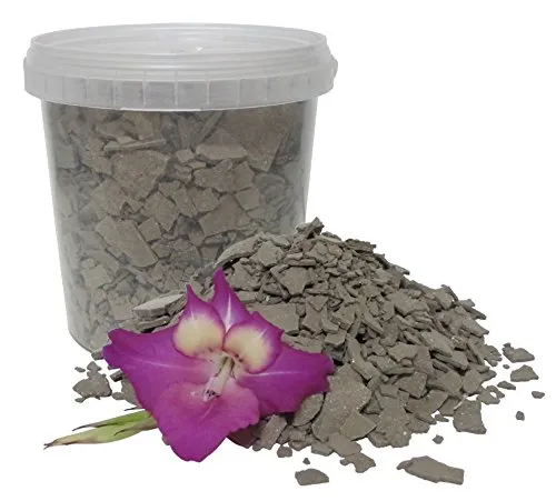 Ghassoul/Rhassoule Wascherde Granulat, Lavaerde für Haar- & Körperpflege, Marokkanische Premium Tonerde, Natürlich & Vegan, Bio vegane Peeling, Heilerde, Sauna 2 kg