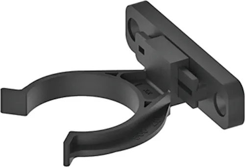 Clip Sockelblendenhalter für Sockelverstellfuß Korrekt - zum Anschrauben / schwarz