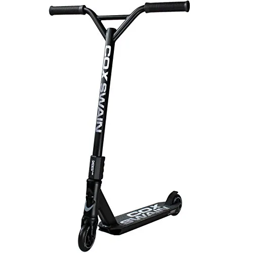 Cox Swain Stunt Scooter X-385 - Stabiler Scooter für Kinder und Erwachsene - Hochwertiger Stunt Scooter mit SCS-Kompression, CNC-gefräster Gabel und 100mm PU-Rollen. Ideal für Anfänger und Profis, perfekt für Streets, Pipes und Parks. Leichter Aufbau und langlebige Materialien bieten besten Fahrspaß!