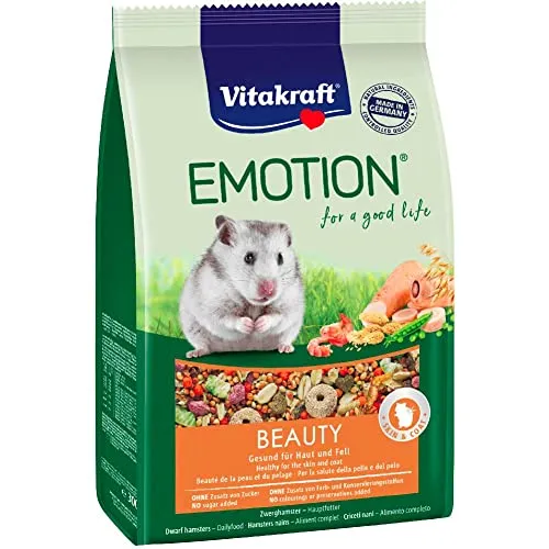 Vitakraft - Emotion Beauty Zwerghamster jeden Alters 300 g